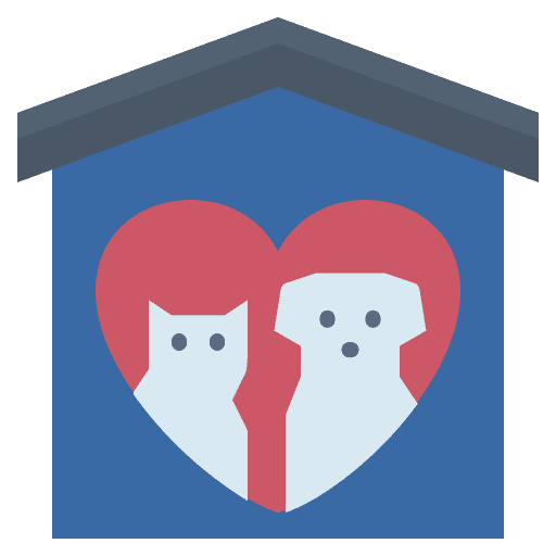 Pet love animals home pet love icon Pet love animals home pet love icon