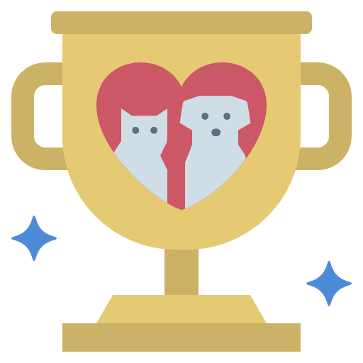 Trophy trophy pet animals icon Trophy trophy pet animals icon