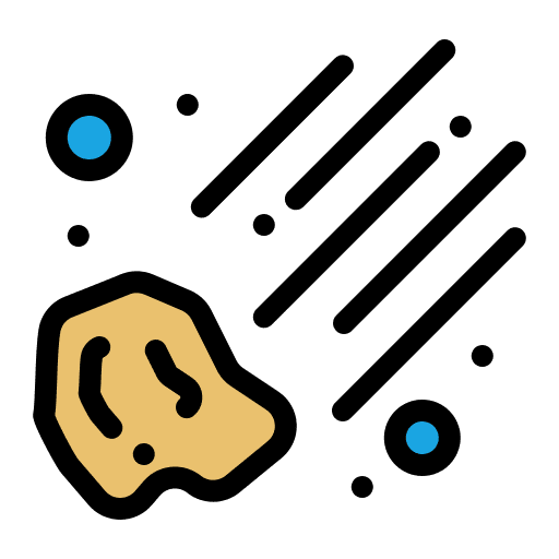 Meteor universe meteor impact icon Meteor universe meteor impact icon