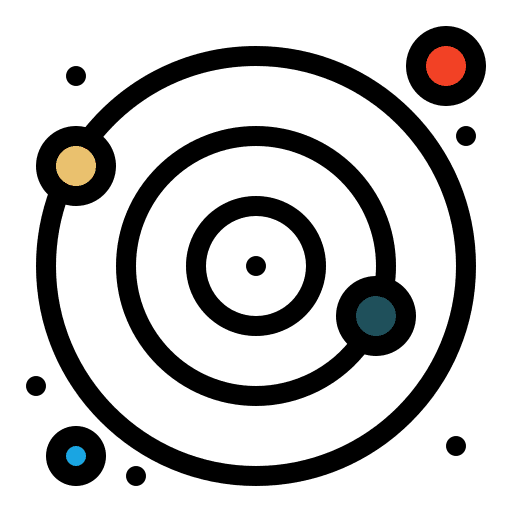 Orbit solar system space miscellaneous icon Orbit solar system space miscellaneous icon