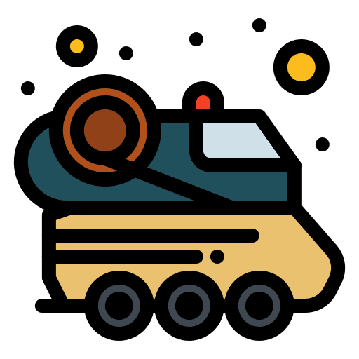 Space car science technology transportation icon Space car science technology transportation icon