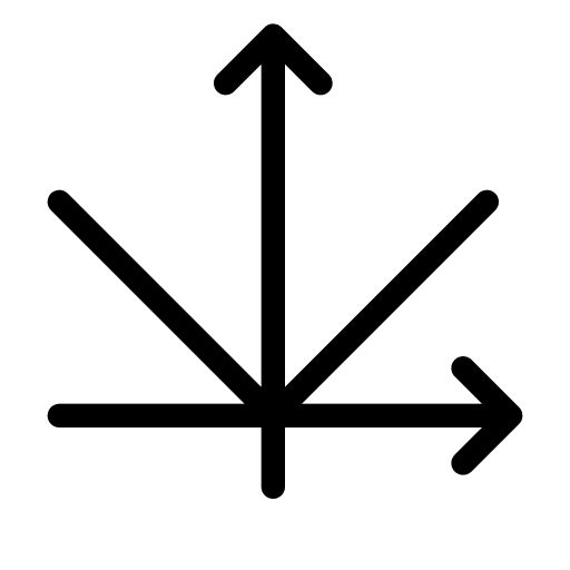 Graph maths graph value icon