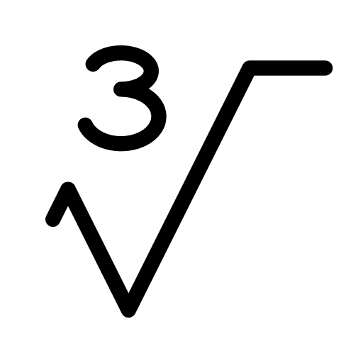Root equation mathematics maths icon