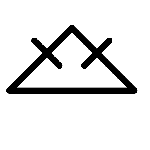 Triangle education shape maths icon