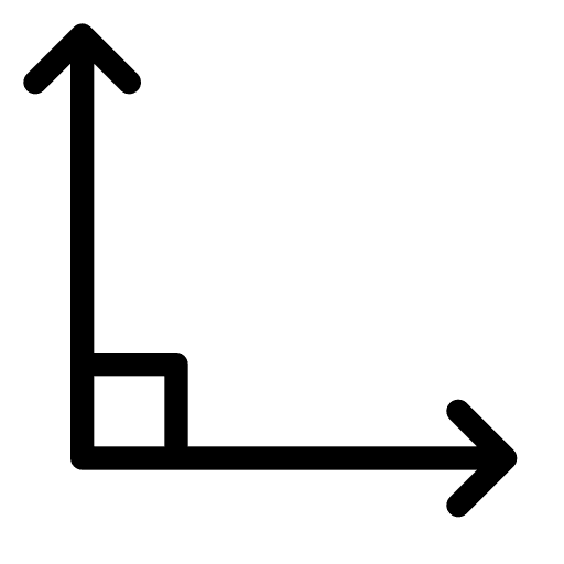 Right angle mathematics algebra maths icon