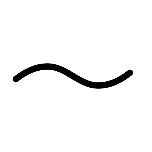 Approximation mathematical symbol mathematics operator icon