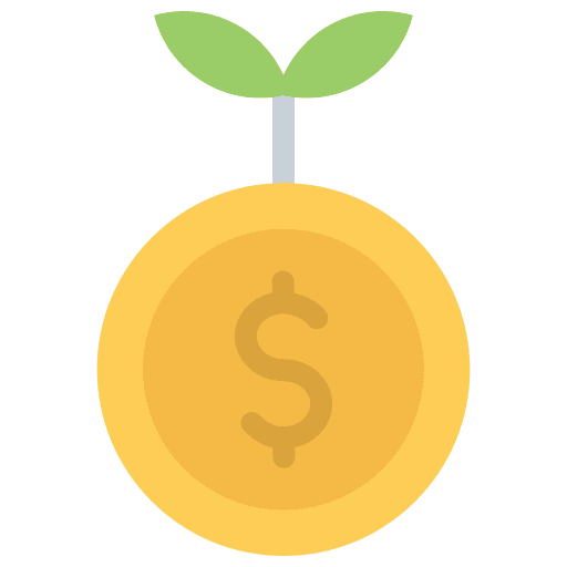 Investment invest currency business and finance icon Investment invest currency business and finance icon