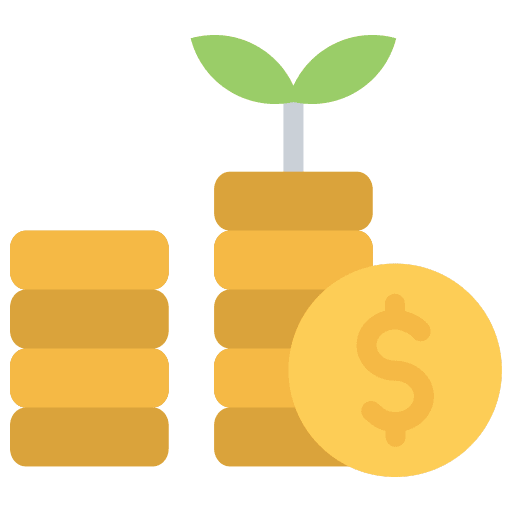 Return on investment business and finance cash return on investment icon Return on investment business and finance cash return on investment icon