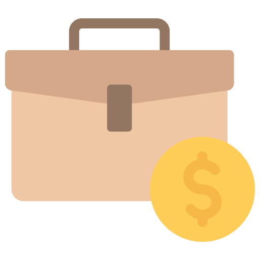 Suitcase dollar business and finance suitcase icon Suitcase dollar business and finance suitcase icon