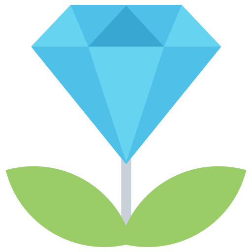 Return on investment plant growth luxury icon Return on investment plant growth luxury icon