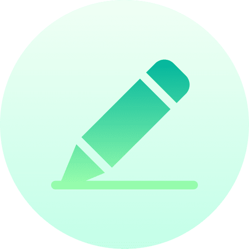 Write ui user interface create icon