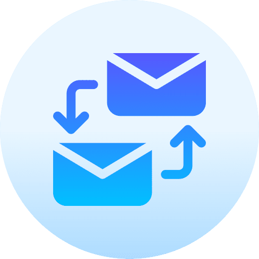 Exchange mails envelope exchange email icon Exchange mails envelope exchange email icon