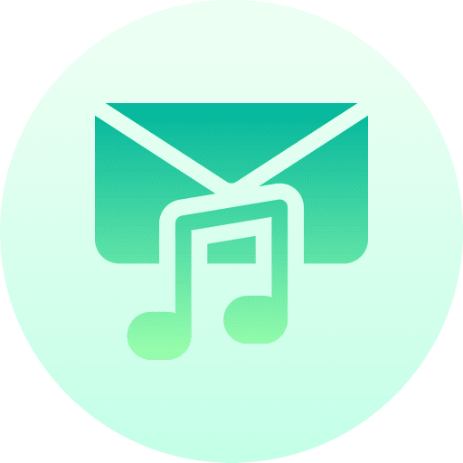 Mail mail audio musical icon Mail mail audio musical icon