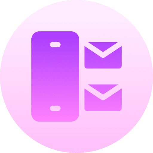 Smartphone communications smartphone interface icon Smartphone communications smartphone interface icon