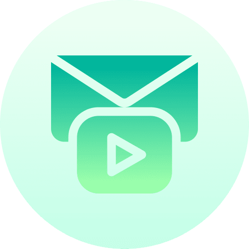Video message email message multimedia icon Video message email message multimedia icon