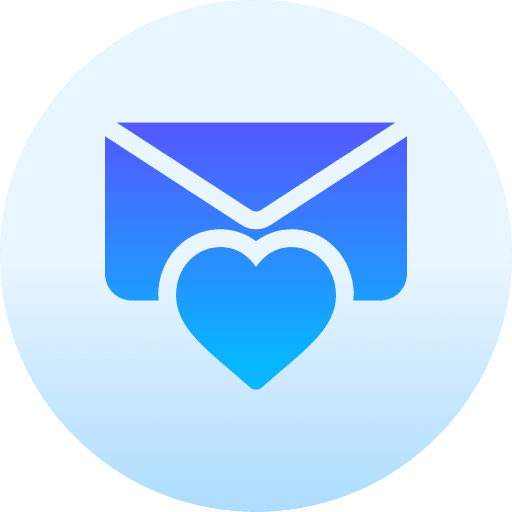 Favorite interface heart mail icon Favorite interface heart mail icon