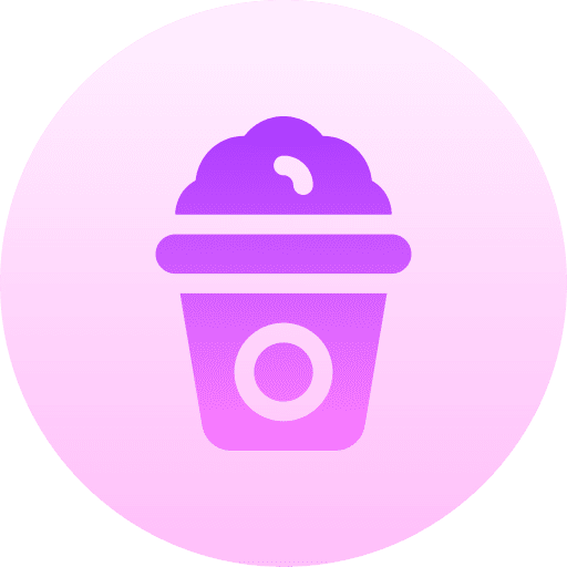 Popcorn snack box popcorn icon