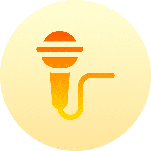 Microphone karaoke singer electronics icon Microphone karaoke singer electronics icon