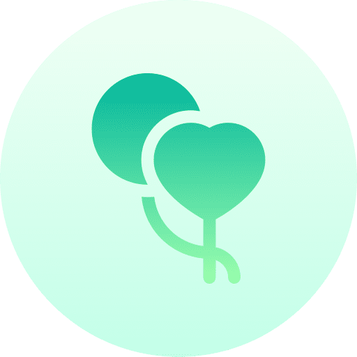 Balloons birthday balloons decoration icon Balloons birthday balloons decoration icon