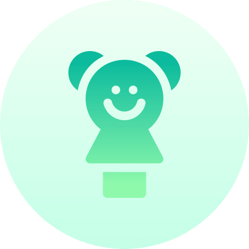 Puppet child animal toy icon Puppet child animal toy icon