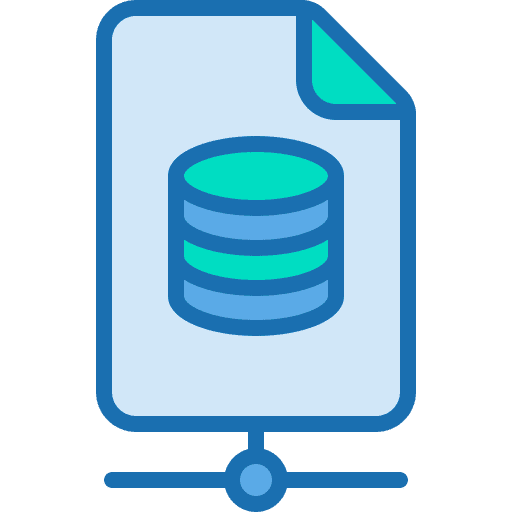 Database server cloud computing database icon Database server cloud computing database icon