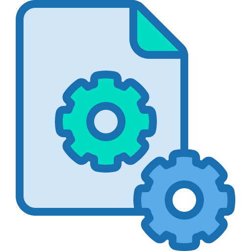 File management files and folders file management setting icon File management files and folders file management setting icon