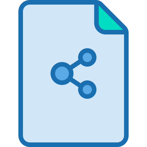 Share post share sharing files and folders icon Share post share sharing files and folders icon