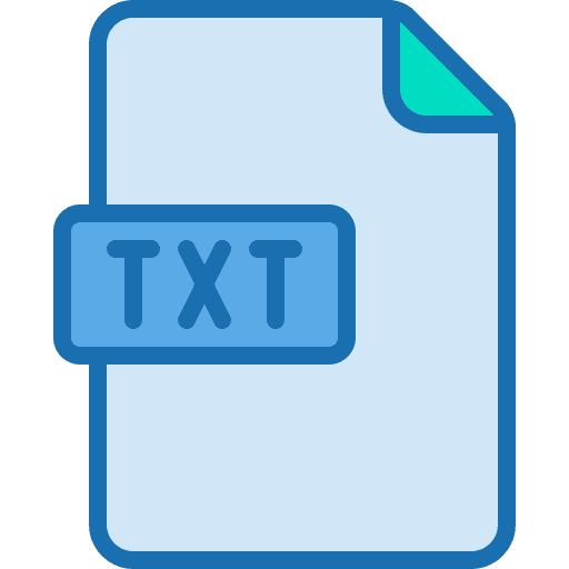 Txt file txt extension txt file txt format icon
