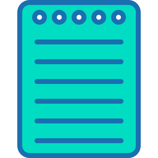 Note files and folders planner note paper icon Note files and folders planner note paper icon