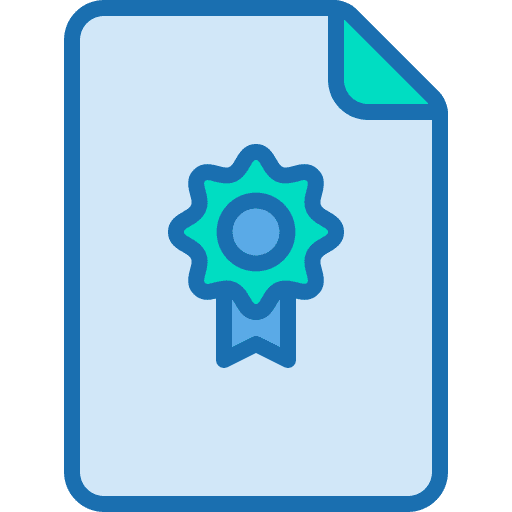 Bookmark badge files and folders document icon Bookmark badge files and folders document icon