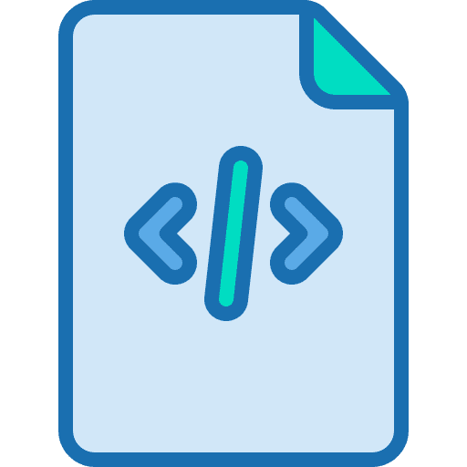Code document files and folders code icon Code document files and folders code icon