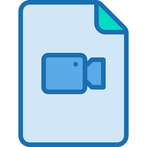 Video file video file document icon Video file video file document icon