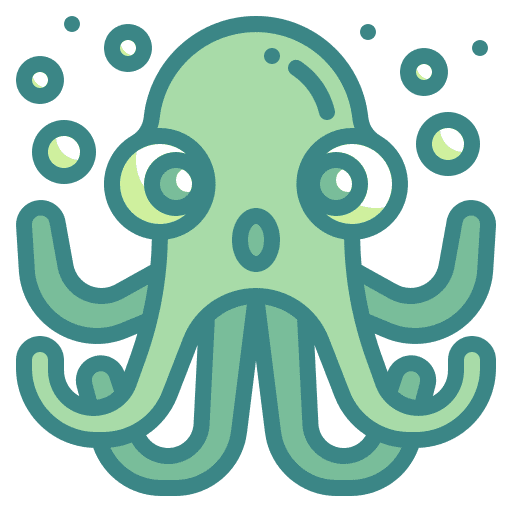 Octopus sea life seafood octopus icon