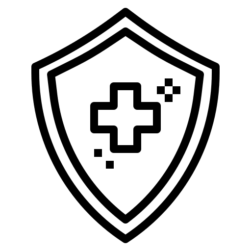 Cleaning clean shield cleaning icon