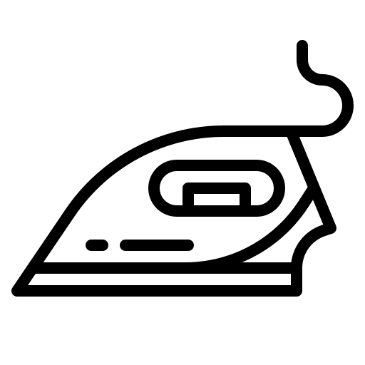 Iron iron laundry electronics icon
