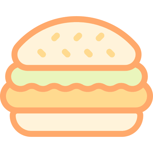 Hamburger hamburger burger food and restaurant icon Hamburger hamburger burger food and restaurant icon