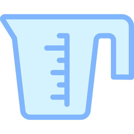 Measuring jar measuring utensil measurement food and restaurant icon Measuring jar measuring utensil measurement food and restaurant icon