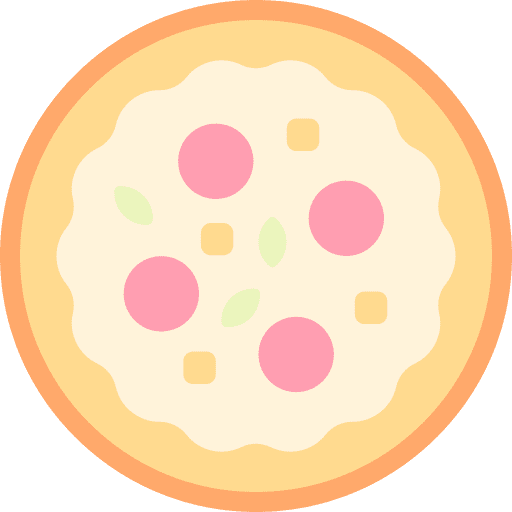 Pizza fast food italian pizza slice icon Pizza fast food italian pizza slice icon