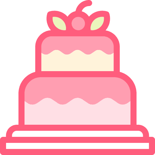 Cake food and restaurant dessert birthday and party icon Cake food and restaurant dessert birthday and party icon