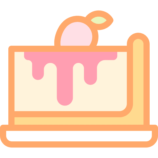 Cheesecake bakery cake slice dessert icon Cheesecake bakery cake slice dessert icon