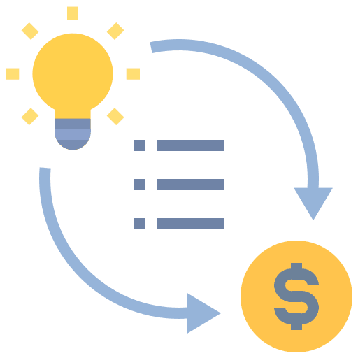 Method step method idea icon