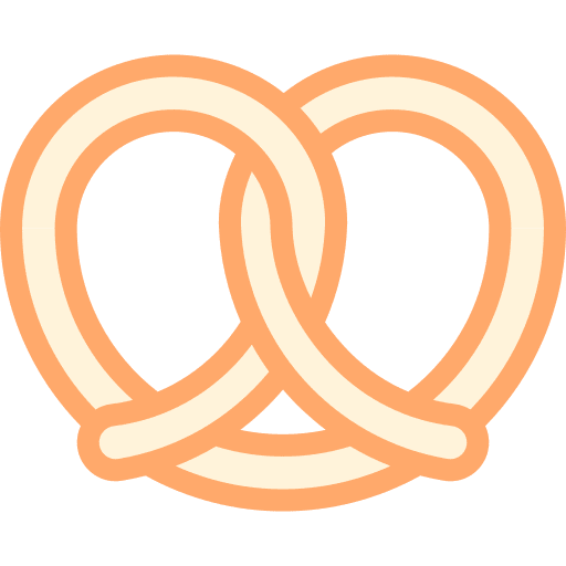 Pretzel pretzel pastry bread icon Pretzel pretzel pastry bread icon