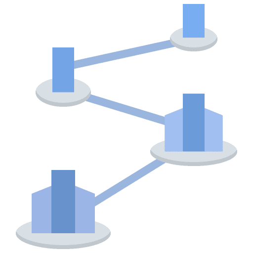 Scalable business and finance model expand icon