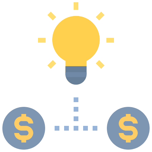 Funding capital business and finance funding icon Funding capital business and finance funding icon