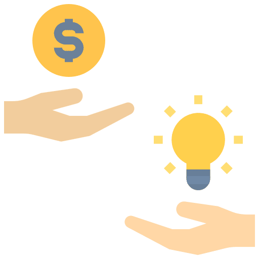 Sell business startup takeover icon Sell business startup takeover icon