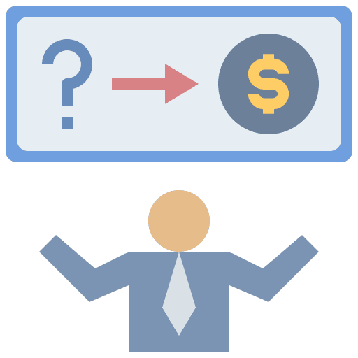Startup money business and finance model icon Startup money business and finance model icon
