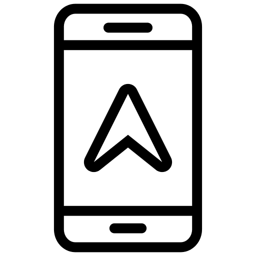 Mobile ui location mobile icon Mobile ui location mobile icon