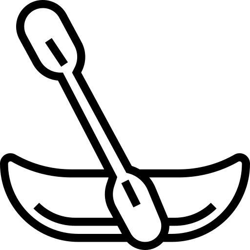 Canoe boat vehicle sport icon Canoe boat vehicle sport icon