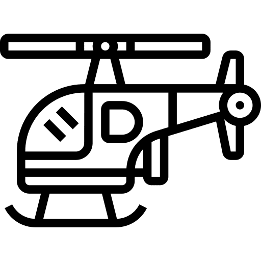 Helicopter chopper helicopter aircraft icon Helicopter chopper helicopter aircraft icon