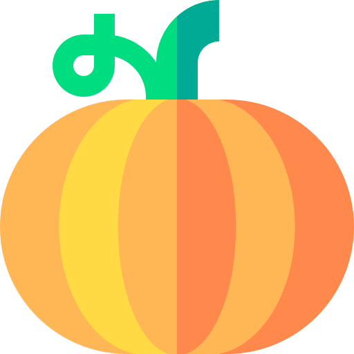 Pumpkin vegetarian food and restaurant fruit icon Pumpkin vegetarian food and restaurant fruit icon